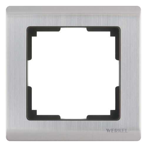 Рамка для выключателя Werkel WL02-Frame-01 a028859 глянцевый никель в Леруа Мерлен