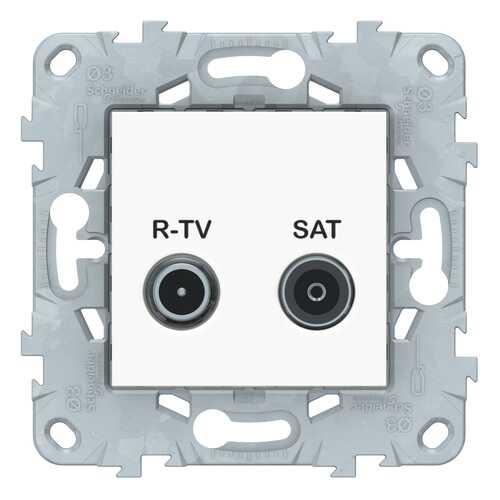 SE Unica New Белая Розетка R-TV/ SAT, одиночная в Леруа Мерлен