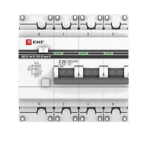 Дифавтоматы EKF DA32-50-300-4P-pro в Леруа Мерлен