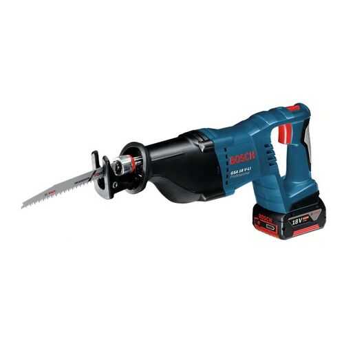 Ножовка BOSCH GSA 18V-LI (0615990L6H), 1Х40Ач + ЗУ GAL18-V40 в Леруа Мерлен