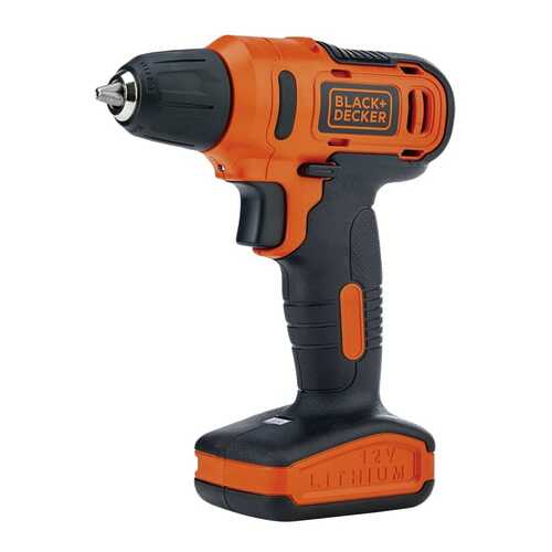 Аккумуляторная безударная дрель-шуруповерт Black&Decker LD12SP-RU в Леруа Мерлен