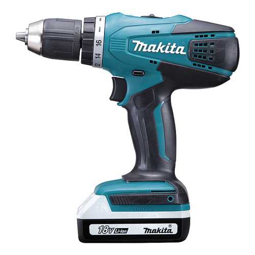 Аккумуляторная дрель-шуруповерт Makita DF457DWE 182496 в Леруа Мерлен