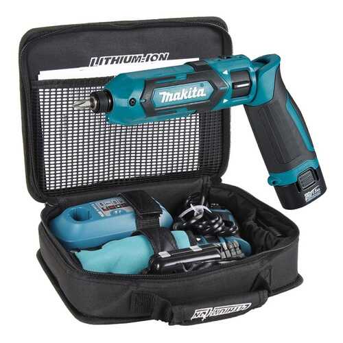 Аккумуляторная отвертка Makita TD022DSE 187647 в Леруа Мерлен