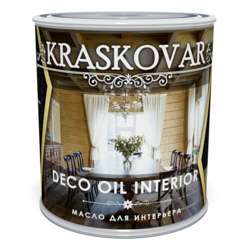 Масло для интерьера Kraskovar Deco Oil Interior Лаванда 0,75л в Леруа Мерлен