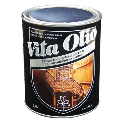 Масло Интерьерное Vita Olio Орех донской 0,75 л. с воском в Леруа Мерлен