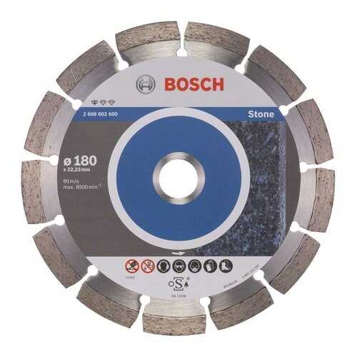 Алмазный диск Bosch Stf Stone180-22,23 2608602600 в Леруа Мерлен