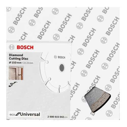 Диск алмазный отрезной Bosch ECO Universal 150-22,23 2608615042 в Леруа Мерлен