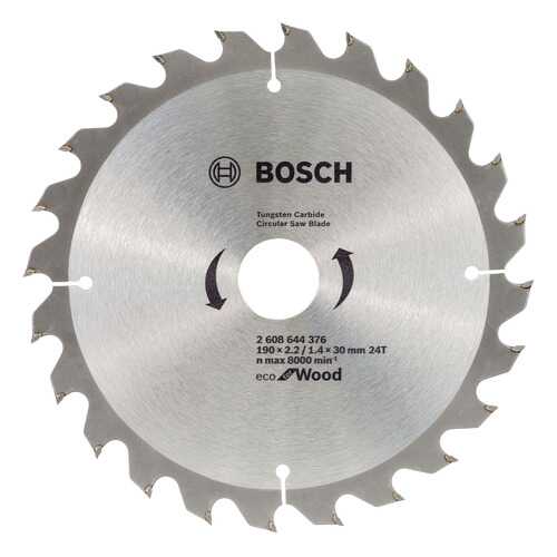 Диск по дереву Bosch ECO WO 190x30-24T 2608644376 в Леруа Мерлен