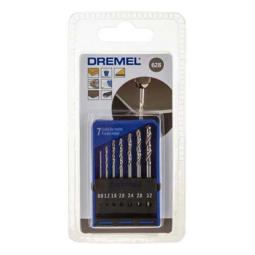 Набор сверл Dremel 628 7шт синий (2615062832) в Леруа Мерлен