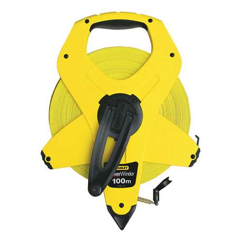 Рулетка Stanley PowerWinder Fiberglass 2-34-777 100м/12.7мм в Леруа Мерлен