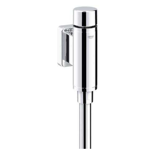 Смывное устройство для писсуаров Grohe Rondo 37342000 антивандальная металлическия кнопка в Леруа Мерлен